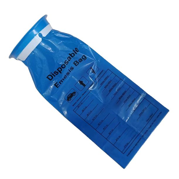 Blue Vomit Bag